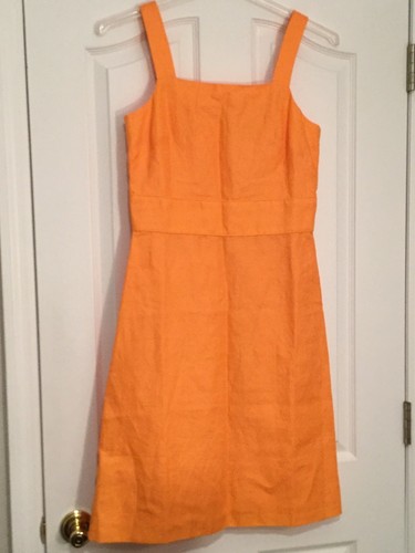 Ann taylor orange lined sun - ann,