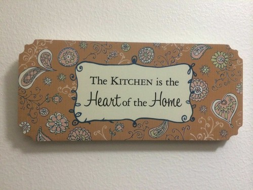 Sentiment floral the kitchen - the,