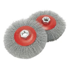 Pour meuleuses d'angle brosse nœud torsadé nettoyage ancien outil de détartra