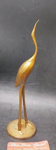 Sculpture heron bronze - heron,