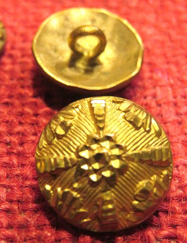 Bouton ancien sur tige - bouton,