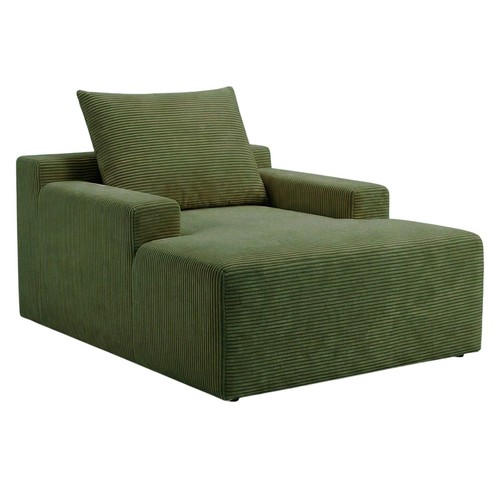 Fauteuil lounge velours - fauteuil,