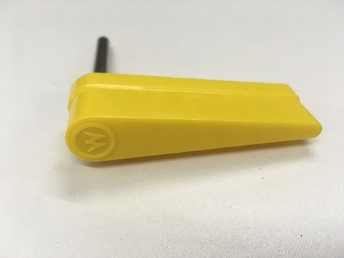 Flipper batteur raquette - batteur, jaune