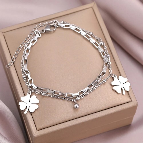 Bracelet trèfle bracelet pour