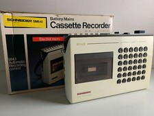 Cassette recorder schneider - cassette,