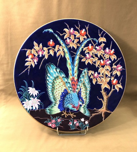 Grand plat émaux longwy - plat,