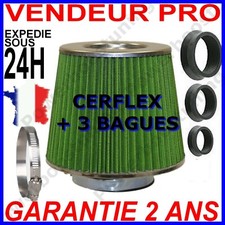 FILTRE A AIR SPORT CORNET CONIQUE POUR VOITURE DIAMETRE ENTREE Ø 90 100 TYP KN