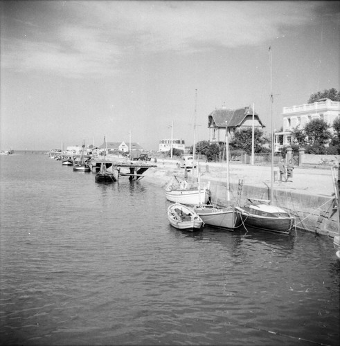 Courseulles 1960 le port - 1960,