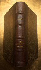 EDITION ORIGINALE 1857 STENDHAL LA CHARTREUSE DE PARME LIVRE RARE BooK H. BEYLE