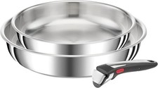 Lot 2 Poêles Inox Tefal