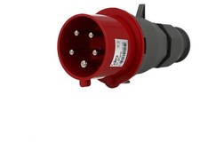 Prise mâle CEE triphasée, 5