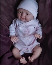 Bébé reborn fille full body silicone 