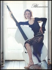 High Heels Blumarine Magazine Print Ad Women Fashion Long Legs shoes 2002 -1pg