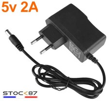 614# alimentation 5v 2A avec connecteur 5,5 x 2,1 mm  - power supply