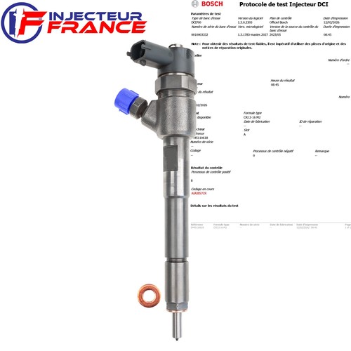 0445110618 bosch injecteur - bosch,
