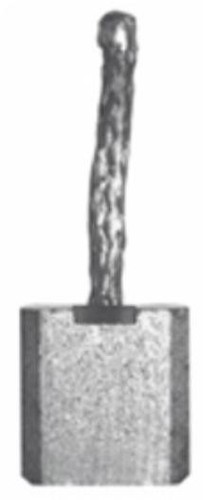 Brosse charbon démarreur - brosse, en