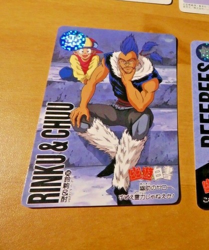 Yuyu hakusho vending carddass - yuyu,