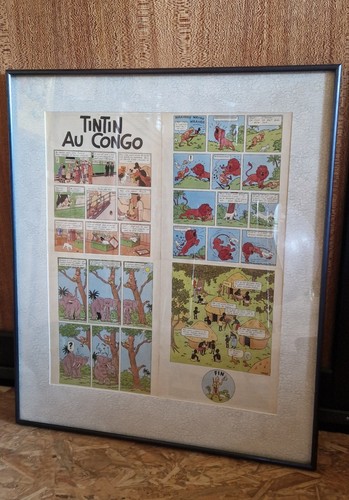 Tableau bande dessine tintin - tableau,