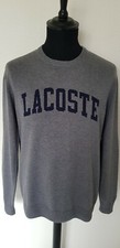 Pull gris lacoste - pull,