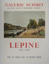 [AFFICHE D'ART] LEPINE : Au