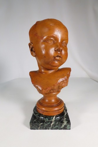 Ancienne sculpture buste - ancienne,