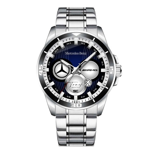 Montre acier pour amateurs - acier,