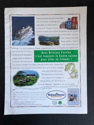 Publicité presse 1994 - de,