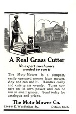 1923 Moto Mower: Real Grass