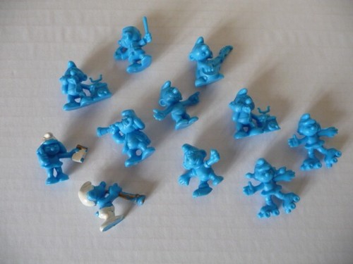 Figurines schtroumpf - figurines, - 