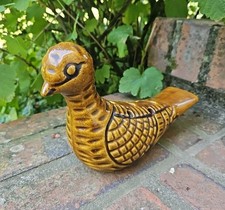  Pic fleur Poterie des grottes DIEULEFIT POUCHAIN céramique oiseau Vallauris XXE