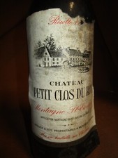 Bouteille Château Petit Clos du Roy - Montagne St Emilion 1978