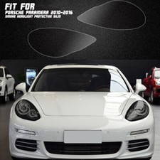 2Pcs Smoke TPU Headlight