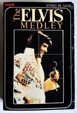 K7 AUDIO ELVIS PRESLEY- THE ELVIS MEDLEY - RCA - FRANCE -PK14530-1982