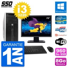 PC Tour HP 6300 CMT Ecran 19"