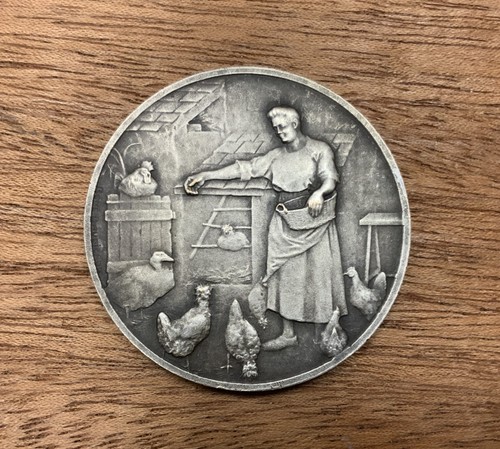 Médaille aviculture en - médaille, d’aviculture