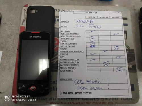 Samsung i5700 noir - gt-i5700,