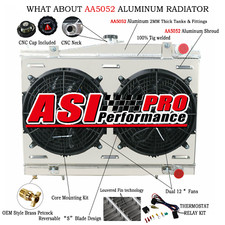 3 Row Radiateur Shroud Fan