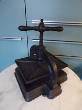 Ancien PRESSE à relier de NOTAIRE-FONTE-1900-L'éclair-2