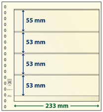 Lindner Feuilles neutres T. Ref: 802412 à l'unité
