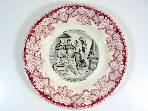 Assiette parlante v la - n, v'la