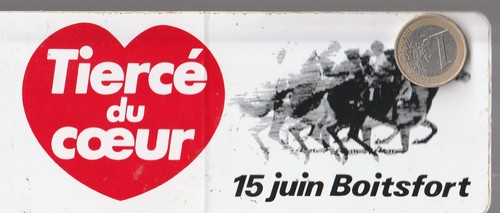 C44 chevaux tierce - du, coeur