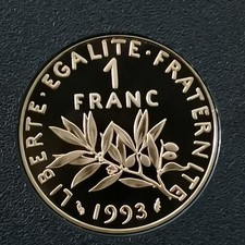 Franc semeuse 1993 belle - 1,