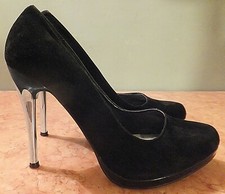 ESCARPINS DAIM NOIR BY BELLE