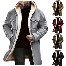 Veste homme en peluche chaude