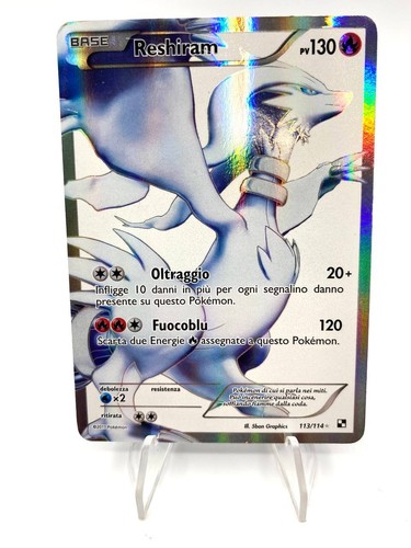 Carte pokémon reshiram - pokémon,