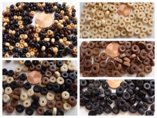 Perles Bois rondelles 8mm par