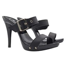 Mule Femme Noir Double