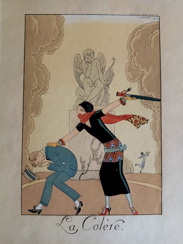 Georges barbier colère - georges,
