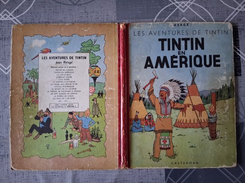 Tintin amérique éd - tintin, b4