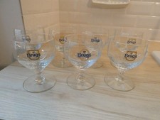 Lot de 7 verres Bistrot Bière BRUGS 25 cl
